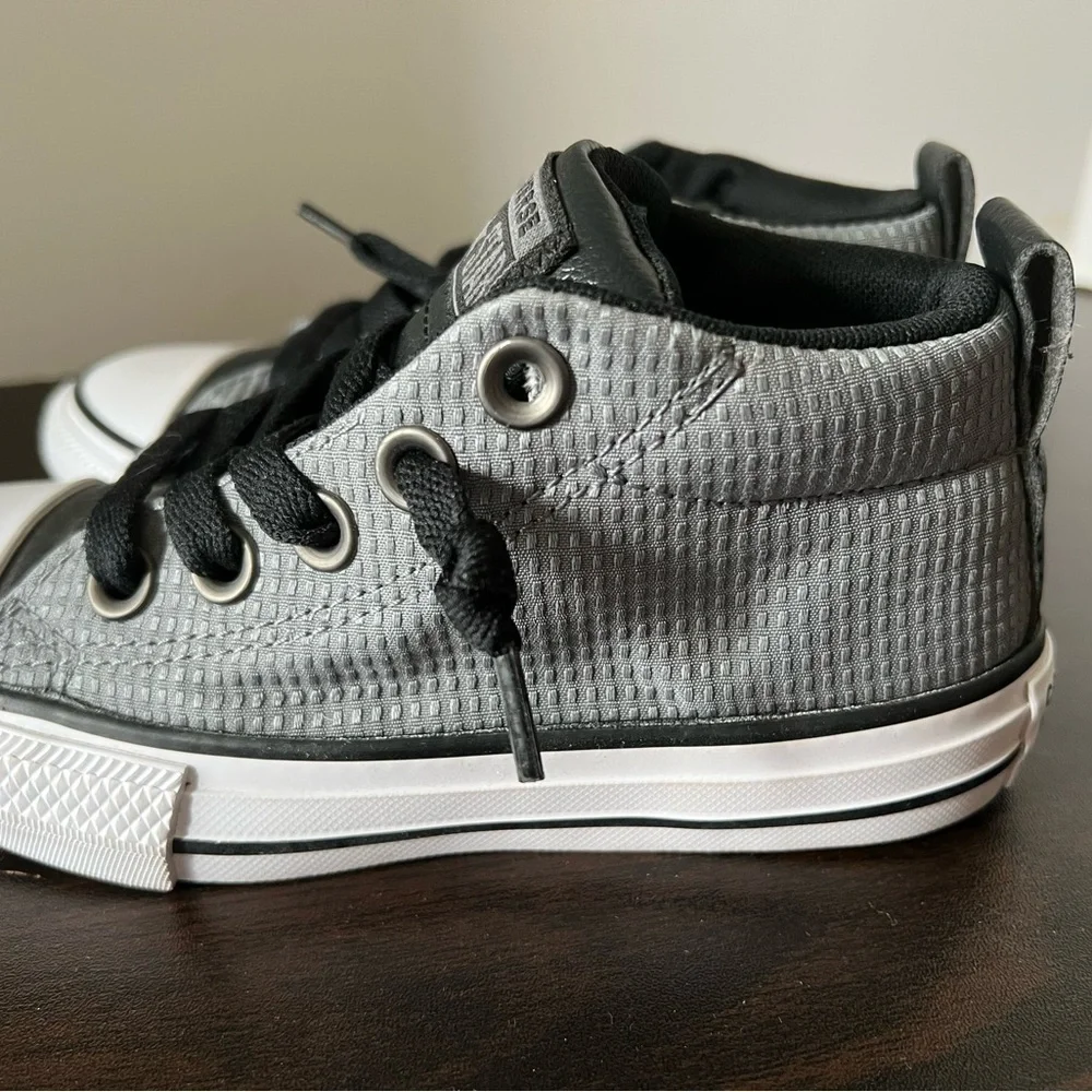 Converse Black and Gray Sneakers Iconic Design